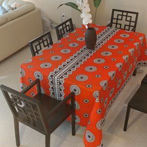 Transcontinental Tablecloth